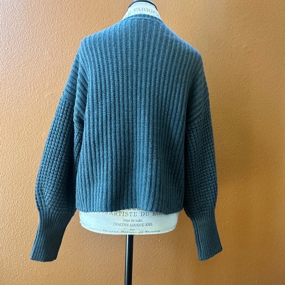 Splendid “Sarah” Wool/Cashmere Blend Sweater In Balsam Small New Without Tags! - Picture 7 of 9